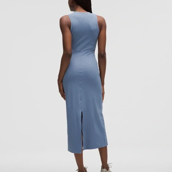 Lululemon All Aligned Ribbed Midi Dress NWT - Picture 2 of 4
